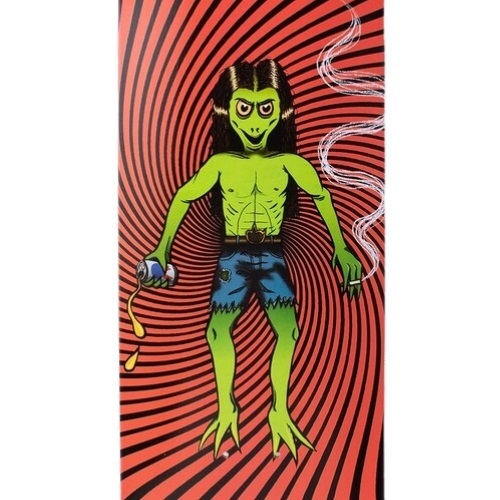 Toy Machine Spun Collin Provost 8.5 Skateboard Deck Toy Machine x