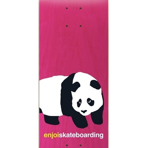 Enjoi Peekaboo Panda Pink R7 8.5 Skateboard Deck