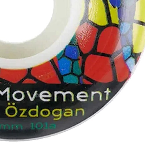 Satori Gunes Ozdogan Stained Glass 101A 52.5mm Skateboard Wheels