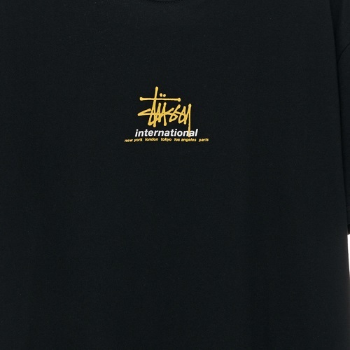 Stussy International Black T-Shirt