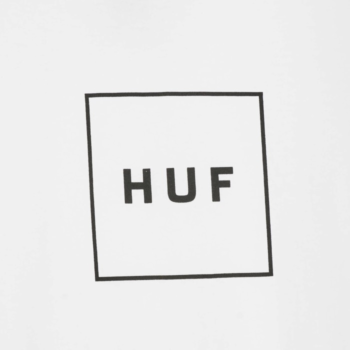 HUF Essentials Box Logo White T-Shirt