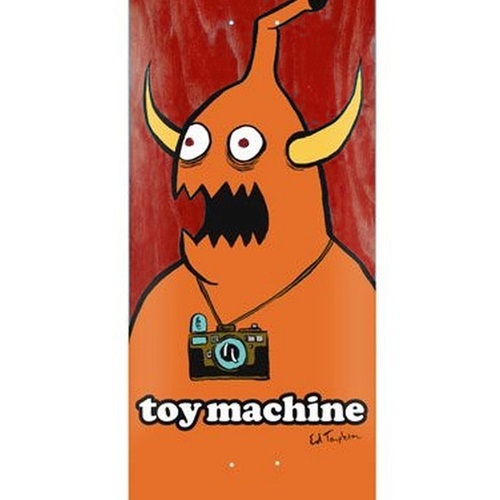 Toy Machine Templeton Camera Monster Red 8.5 Skateboard Deck