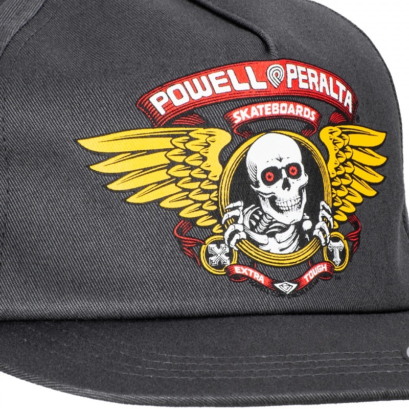 Powell Peralta Winged Ripper Charcoal Hat