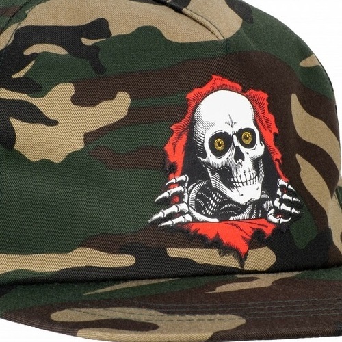 Powell Peralta Ripper Camo Snapback Hat