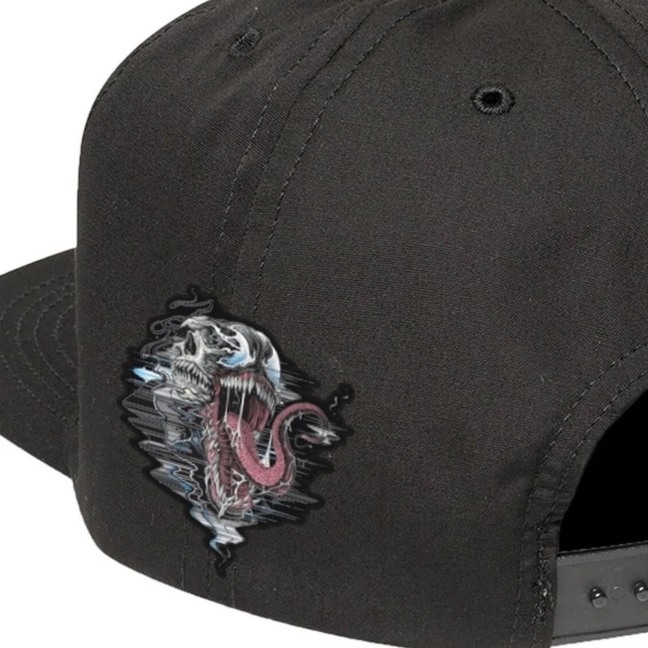 Primitive Adjustable Marvel Venom Black Hat Cap