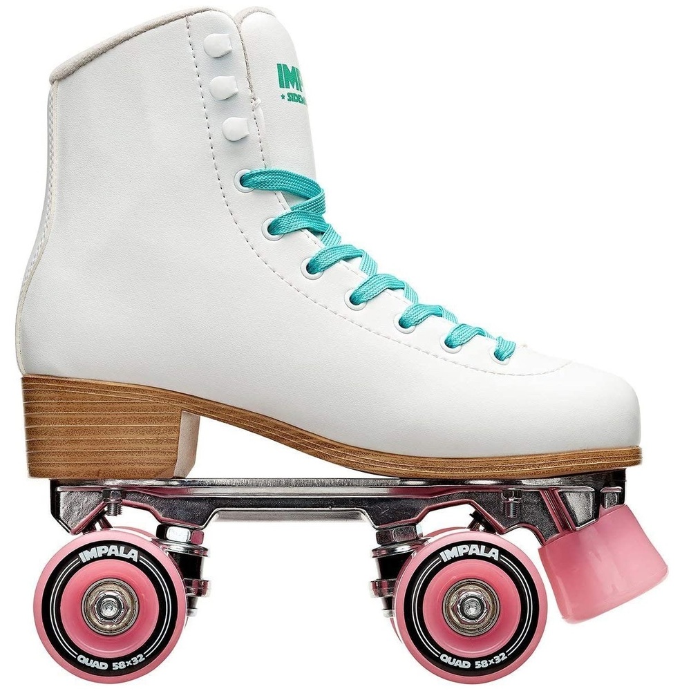 Impala White Roller Skates [Size: US 1]