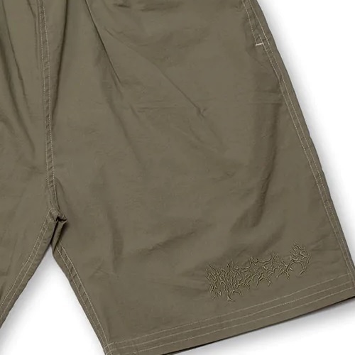 Hoddle Metal Rip Stock Grey Shorts [Size: S]