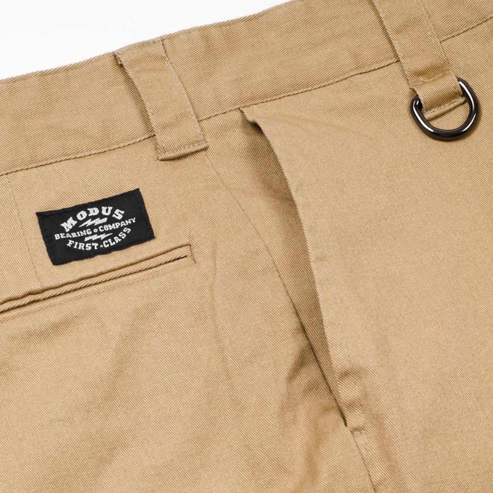 Modus Classic Khaki Shorts [Size: 26]