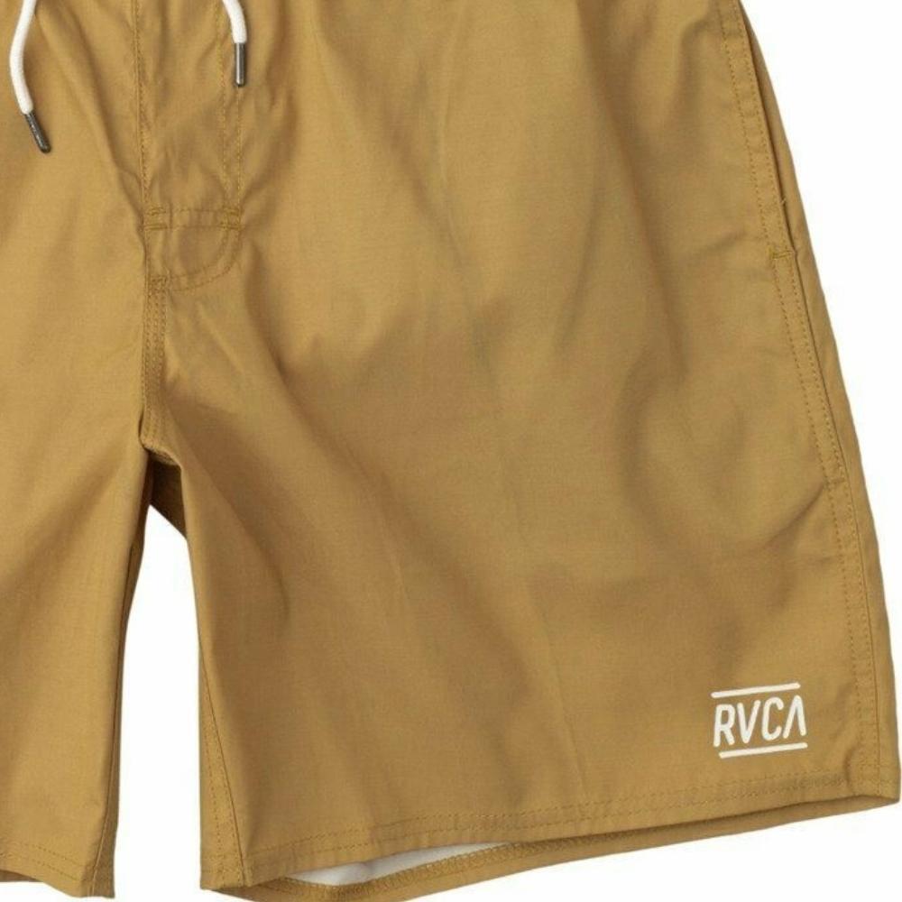 RVCA Opposites Elastic 2 Goldenrod Shorts