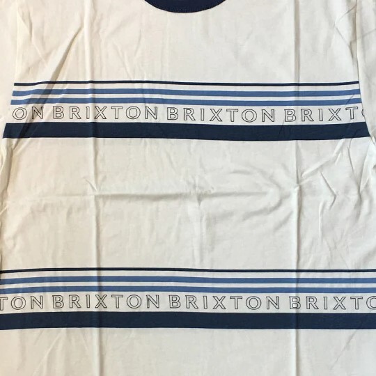 Brixton Knit Alpha Line Off White Joe Blue Casa Blanca T-Shirt