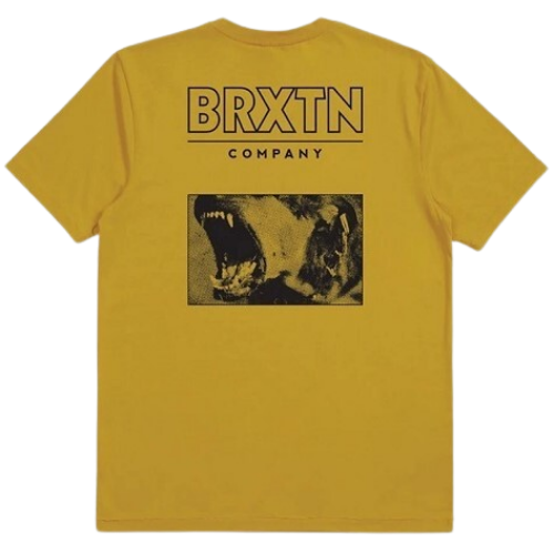 Brixton T-Shirt Bite Tlrt Lemon Curry