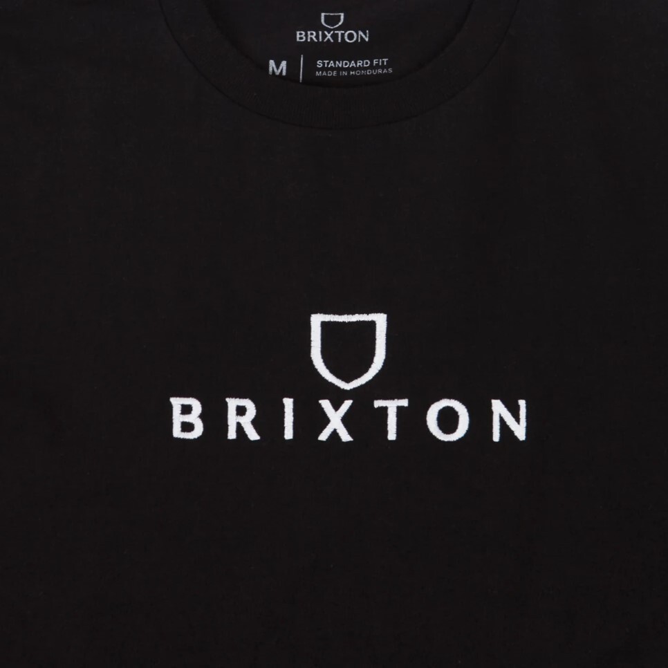 Brixton Alpha Thread Black T-Shirt