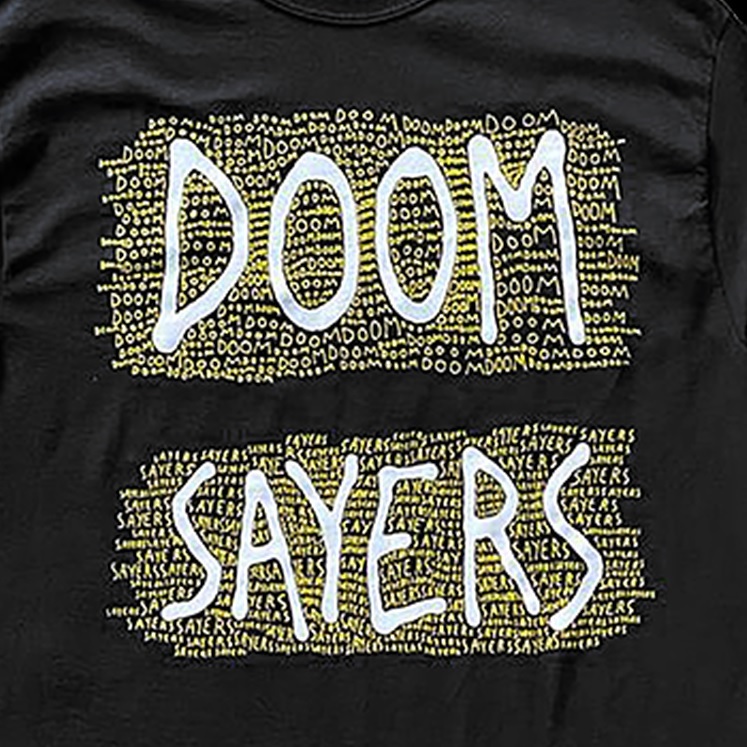 Doom Sayers Club James Scrawl Black T-Shirt