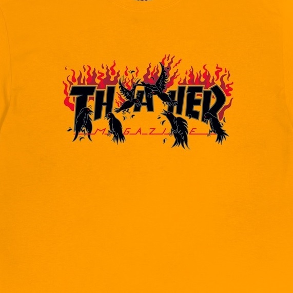 Thrasher Crows Gold T-Shirt