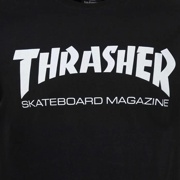 Thrasher Skate Mag Black T-Shirt [Size: S]