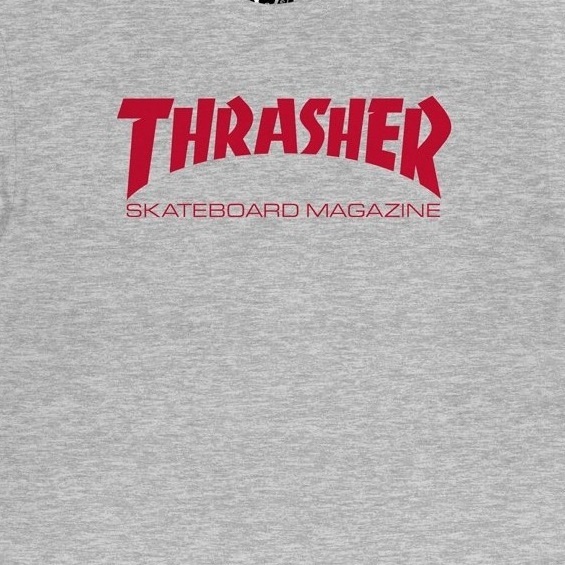 Thrasher Skate Mag Grey T-Shirt [Size: S]