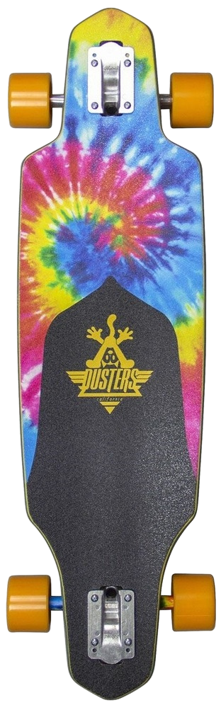 Dusters Longboard Skateboard Channel Felix Tie Dye 34