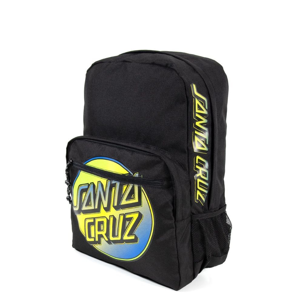 Santa Cruz Contra Dot Black Backpack