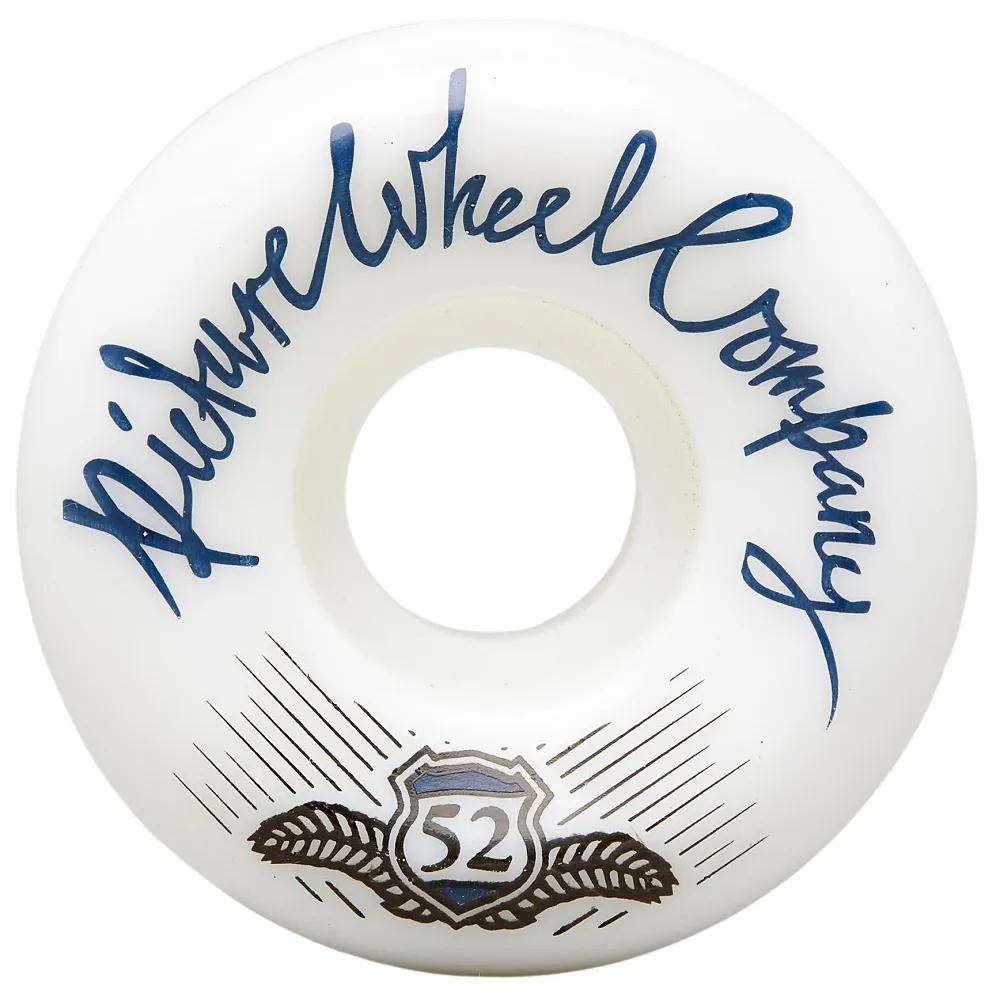 Picture Wheel Co Shield Conical Navy 83B 52mm Skateboard Wheels