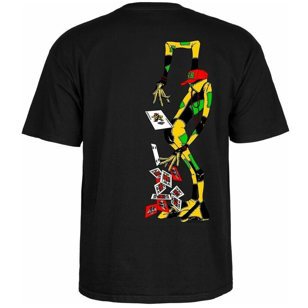 Powell Peralta Barbee Ragdoll Black T-Shirt [Size: S]