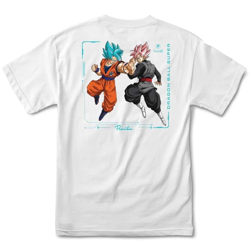 Primitive Versus Goku White T-Shirt [Size: M]