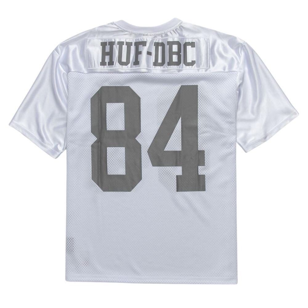 HUF Top Rank White Football Jersey [Size: XXL]