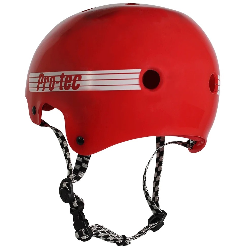 Protec Bucky Skate Solid Red Helmet [Size: XS]