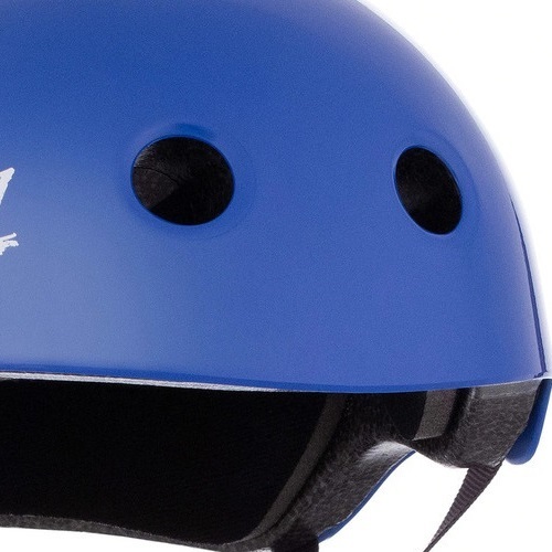 S1 S-One Lifer Certified LA Blue Gloss Helmet [Size: XS]