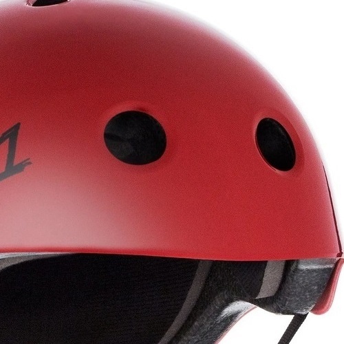 S1 S-One Lifer Certified Helmet Scarlet Red Gloss