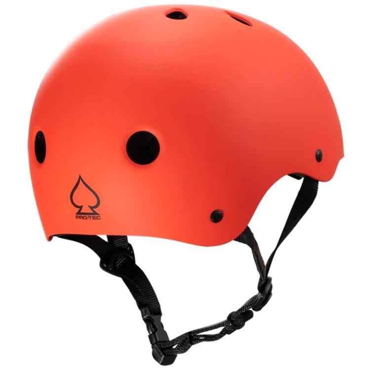 Protec Classic Bike Certified Matte Bright Red Helmet