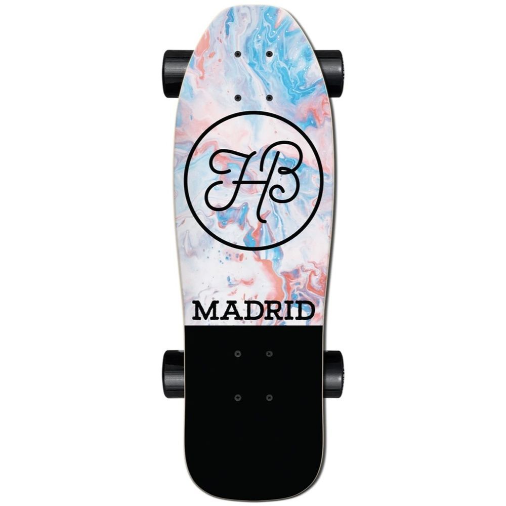 Madrid Skateboard Complete Cruiser Stub Nose Flow