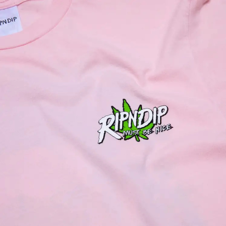 RipNDip Chaka Bar Light Pink T-Shirt