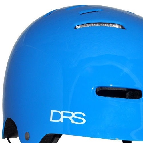 Drs Gloss Blue Skate Scooter Bmx Helmet