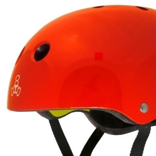 Triple 8 Skate II MIPS Red Gloss Helmet [Size: XS-S]