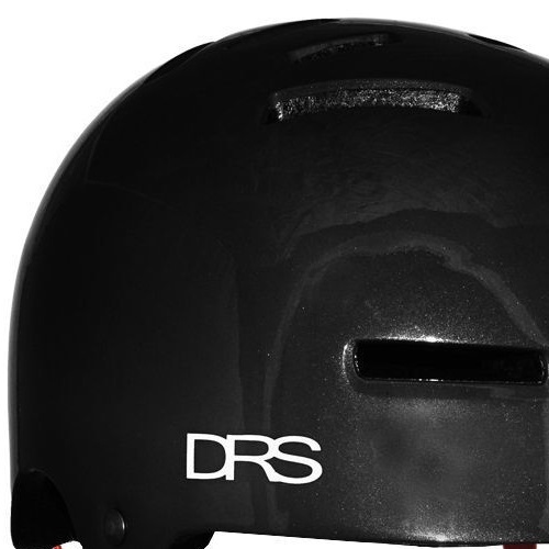 Drs Black Gloss Skate Scooter Bmx Helmet