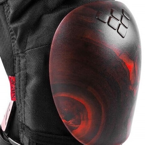Gain Protection The Shield Red Black Swirl Knee Pads [Size: S]