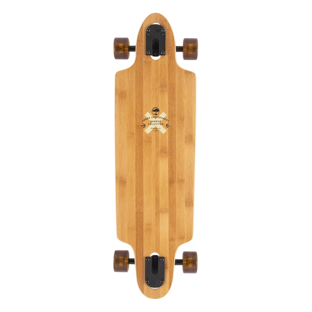 Skateboard Arbor 32 Pouces - Occasion, Couleur Noyer - Planche De Skate Utilisée Mais En Bon état