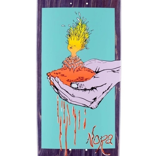 Welcome Soil On Wicked Queen Purple 8.6 Skateboard Deck