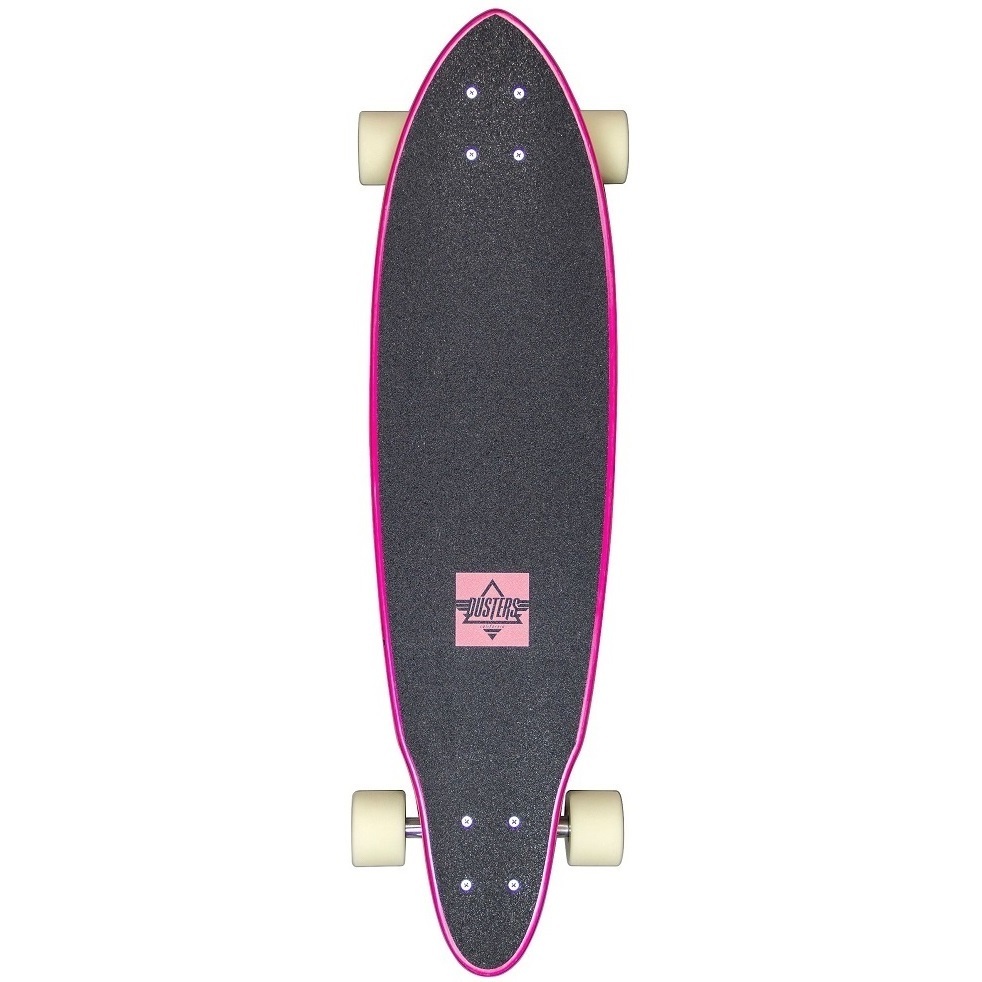 Dusters Culture Pink Yellow 33 Cruiser Skateboard