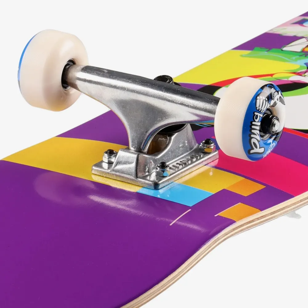 Blind Reaper Glitch Purple FP 7.75 Complete Skateboard
