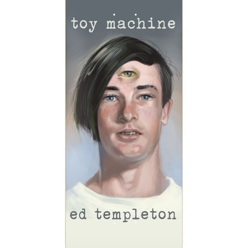 Toy Machine Portrait Ed Templeton 8.25 Skateboard Deck
