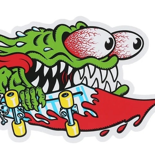 Santa Cruz Slasher 6.5" Sticker