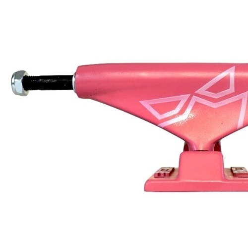 Theeve CSX V3 Pink White Set Of 2 Skateboard Trucks [Size: Theeve 5.25]