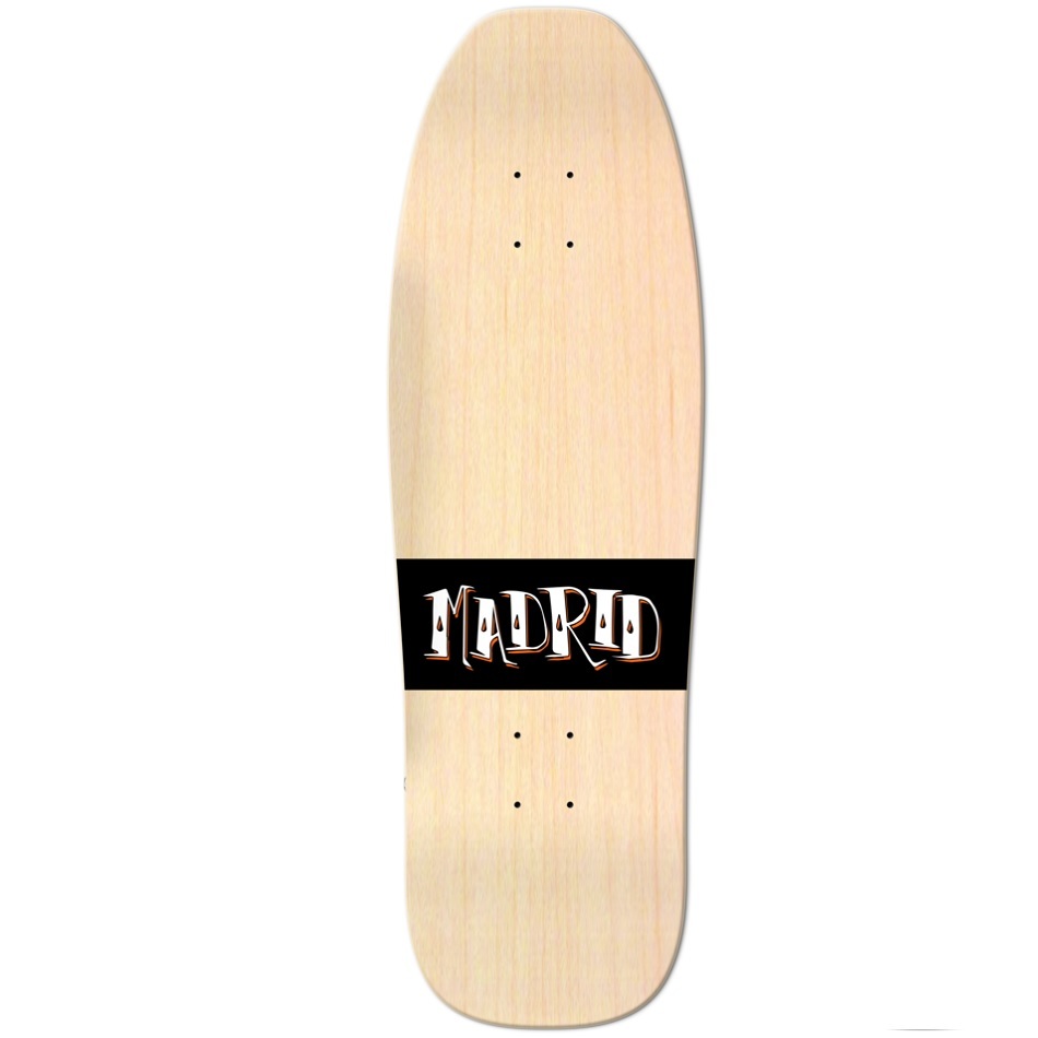 Madrid Sun Tarot Card 9.5 Skateboard Deck