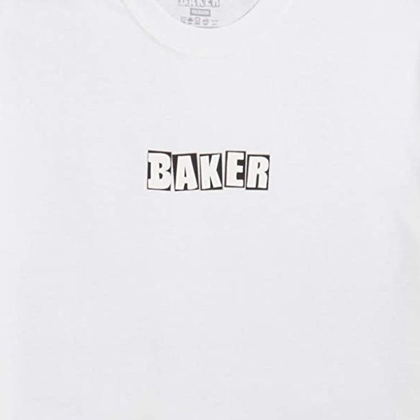Baker Brand Logo White T-Shirt