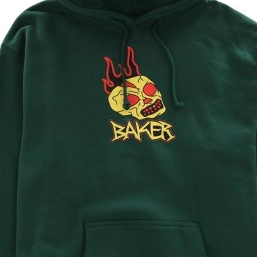 Baker Dagger Forest Green Hoodie