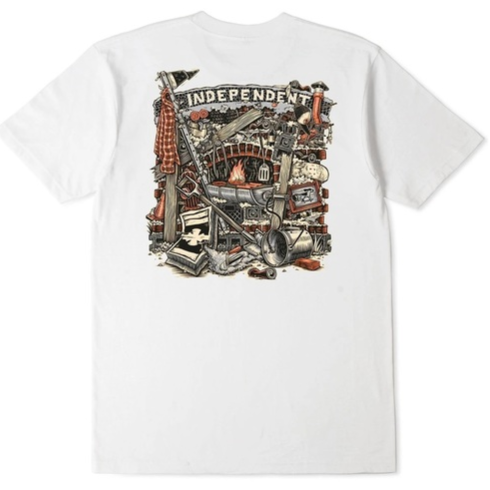 Independent Crust White T-Shirt