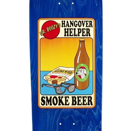 Smoke Beer Dr. Boozy's Pale Ale 9.0 Skateboard Deck