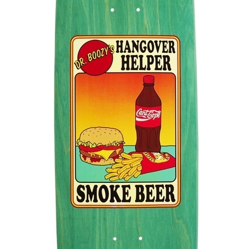 Smoke Beer Dr. Boozy's Pale Lager 9.22 Skateboard Deck