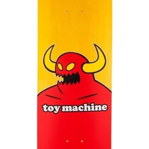 Toy Machine Monster Mini Yellow 7.38 Skateboard Deck